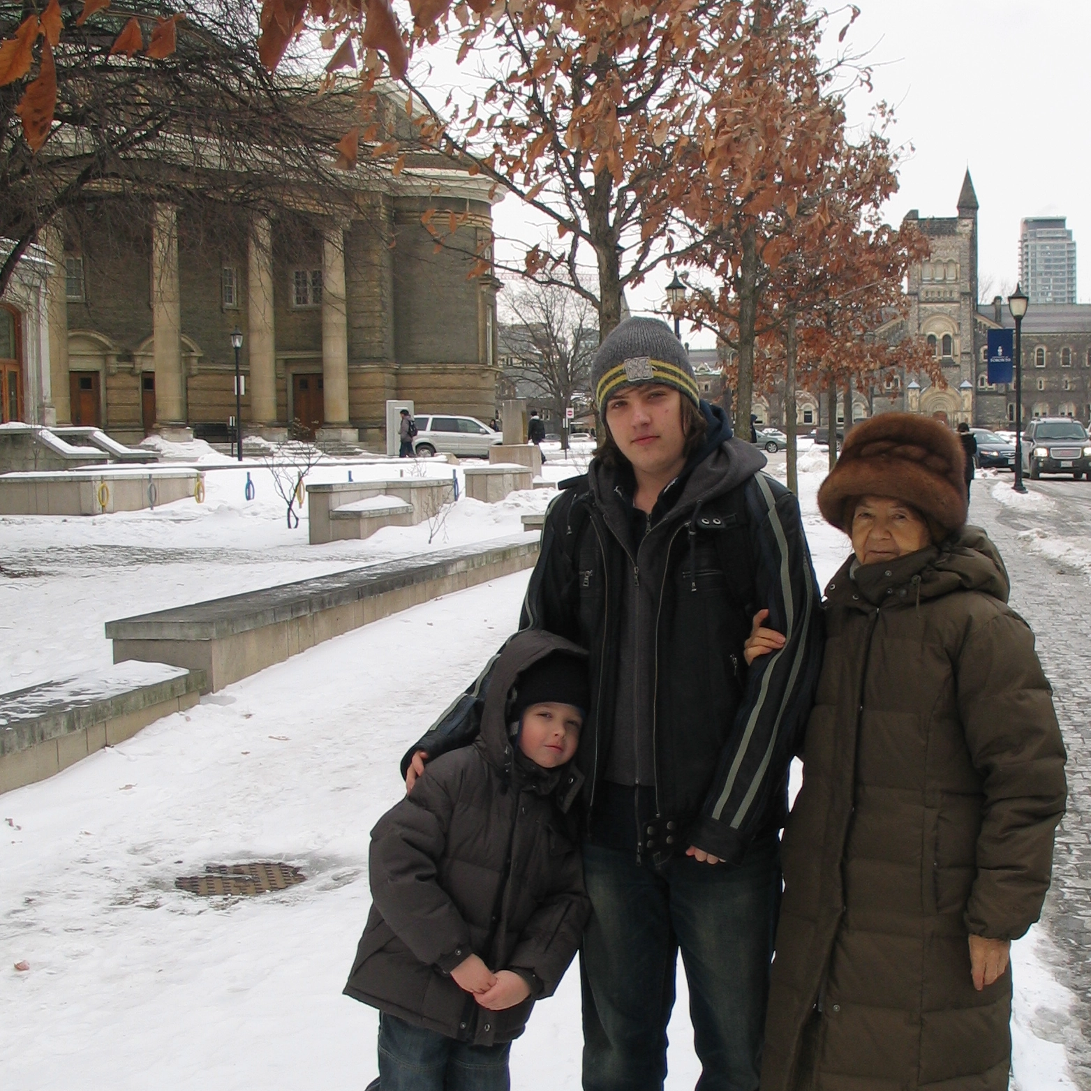 Nadezhda visiting universities in Canada