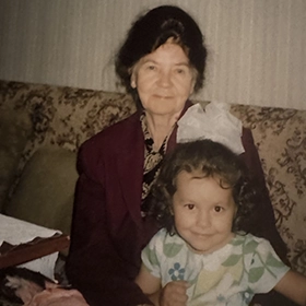 Nadezhda continues teaching students and family members